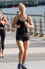 CLAIRE DANES Out Jogging in New York 06/11/2016