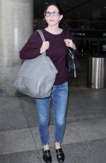 COURTENEY COX at LAX Airport in Los Angeles 05/23/2016