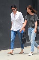 COURTENEY COX Out and About in West Hollywood 06/09/2016