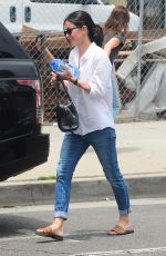 COURTENEY COX Out and About in West Hollywood 06/09/2016