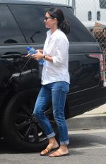 COURTENEY COX Out and About in West Hollywood 06/09/2016