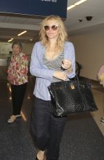 COURTNEY LOVE at LAX Airport in Los Angeles 06/27/2016