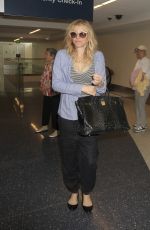 COURTNEY LOVE at LAX Airport in Los Angeles 06/27/2016