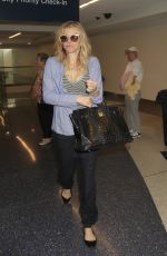 COURTNEY LOVE at LAX Airport in Los Angeles 06/27/2016