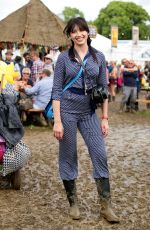 DAISY LOWE at 2016 Glastonbury Festival at Worthy Farm in Glastonbury 06/25/2016