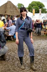 DAISY LOWE at 2016 Glastonbury Festival at Worthy Farm in Glastonbury 06/25/2016