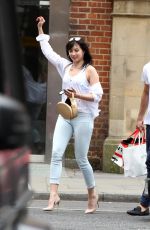 DAISY LOWE Out and About in London 06/22/2016