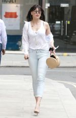 DAISY LOWE Out and About in London 06/22/2016
