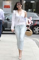 DAISY LOWE Out and About in London 06/22/2016