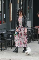 DAISY LOWE Out and About in London 06/28/2016