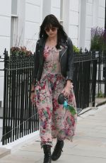 DAISY LOWE Out and About in London 06/28/2016