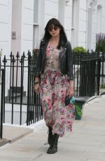 DAISY LOWE Out and About in London 06/28/2016