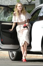 DAKOTA FANNING Out and About in Los Angeles 06/10/2016