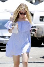 DAKOTA FANNING Out and About in Los Angeles 06/19/2016