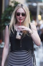 DAKOTA FANNING Out in New York 06/06/2016