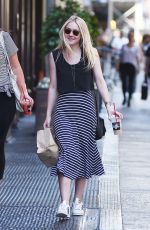 DAKOTA FANNING Out in New York 06/06/2016