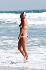 DANIELLE LLOYD in Bikini on the Beach in Malibu 06/24/2016