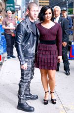 DEMI LOVATO at Late Late Show with James Coreden in New York 06/16/2016