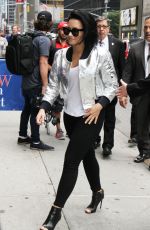 DEMI LOVATO at Late Late Show with James Coreden in New York 06/16/2016