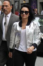 DEMI LOVATO at Late Late Show with James Coreden in New York 06/16/2016