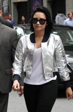 DEMI LOVATO at Late Late Show with James Coreden in New York 06/16/2016