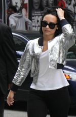DEMI LOVATO at Late Late Show with James Coreden in New York 06/16/2016
