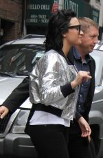 DEMI LOVATO at Late Late Show with James Coreden in New York 06/16/2016