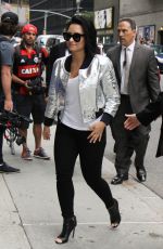DEMI LOVATO at Late Late Show with James Coreden in New York 06/16/2016