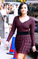 DEMI LOVATO at Late Late Show with James Coreden in New York 06/16/2016