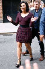 DEMI LOVATO at Late Late Show with James Coreden in New York 06/16/2016