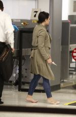 DEMI LOVATO at Los Angeles International Airport 06/15/2016