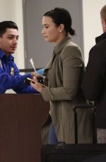 DEMI LOVATO at Los Angeles International Airport 06/15/2016