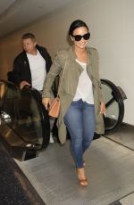 DEMI LOVATO at Los Angeles International Airport 06/15/2016