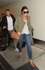 DEMI LOVATO at Los Angeles International Airport 06/15/2016