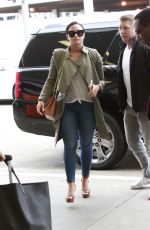 DEMI LOVATO at Los Angeles International Airport 06/15/2016