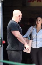 DEMI LOVATO Leaves a Gym in Los Angeles 06/08/2016