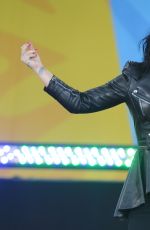 DEMI LOVATO Performs at GMA Summer Concert Series in Central Park in New York 06/17/2016
