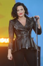 DEMI LOVATO Performs at GMA Summer Concert Series in Central Park in New York 06/17/2016