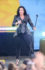 DEMI LOVATO Performs at GMA Summer Concert Series in Central Park in New York 06/17/2016