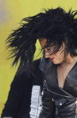 DEMI LOVATO Performs at GMA Summer Concert Series in Central Park in New York 06/17/2016
