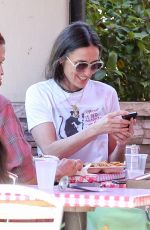 DEMI MOORE at Pinches Tacos in West Hollywood 06/04/2016