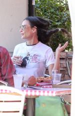 DEMI MOORE at Pinches Tacos in West Hollywood 06/04/2016