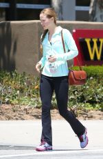 DEVON AOKI Leaves a Yoga Class in Brentwood 06/05/2016