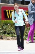 DEVON AOKI Leaves a Yoga Class in Brentwood 06/05/2016