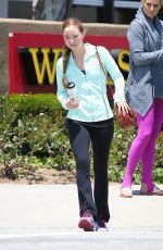 DEVON AOKI Leaves a Yoga Class in Brentwood 06/05/2016