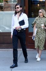 DIANNA AGRON Leaves a Hotel in New York 06/19/2016