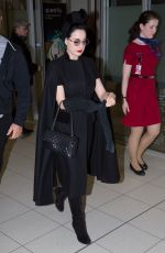 DITA VON TEESE at Airport in Adelaide 06/24/2016