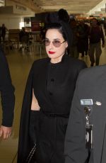 DITA VON TEESE at Airport in Adelaide 06/24/2016