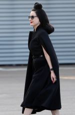 DITA VON TEESE at Airport in Perth 06/14/2016