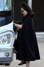 DITA VON TEESE at Airport in Perth 06/14/2016